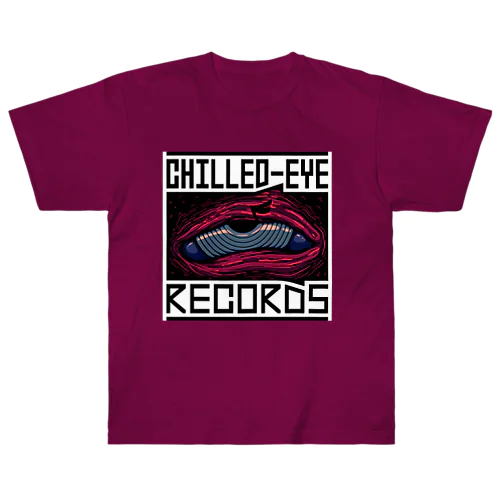 Chilled- Eye Records ヘビーウェイトTシャツ