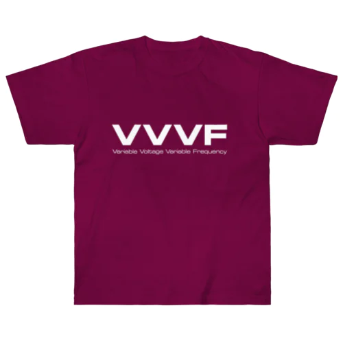 鉄道 VVVF ヘビーウェイトTシャツ Heavyweight T-Shirt