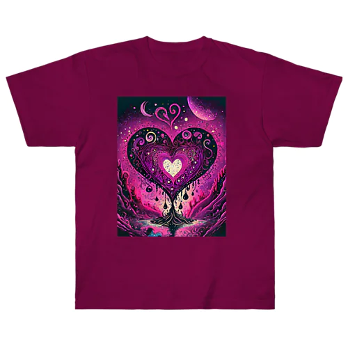 psychedelic love ヘビーウェイトTシャツ