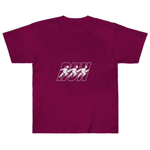 RUN ヘビーウェイトTシャツ