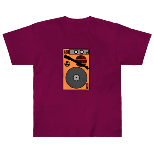 ODORU RECORD ヘビーウェイトTシャツ