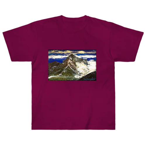 Y.Sanada山の絵シリーズ Heavyweight T-Shirt