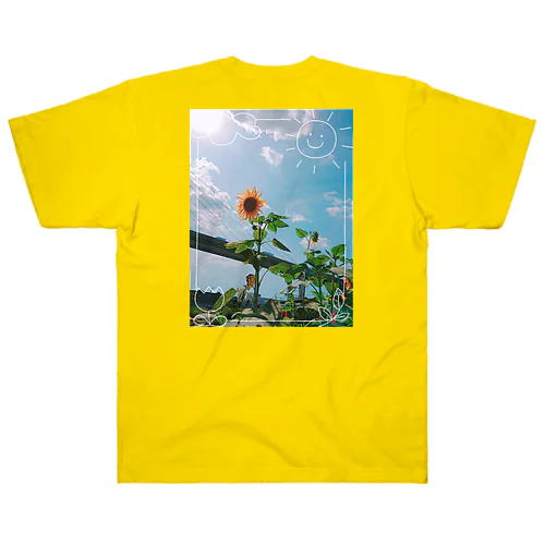 『太陽🌞と北風』 ヘビーウェイトTシャツ