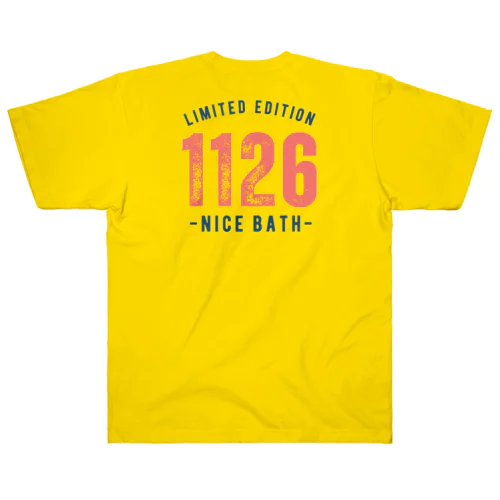 NICE BATH（両面） Heavyweight T-Shirt