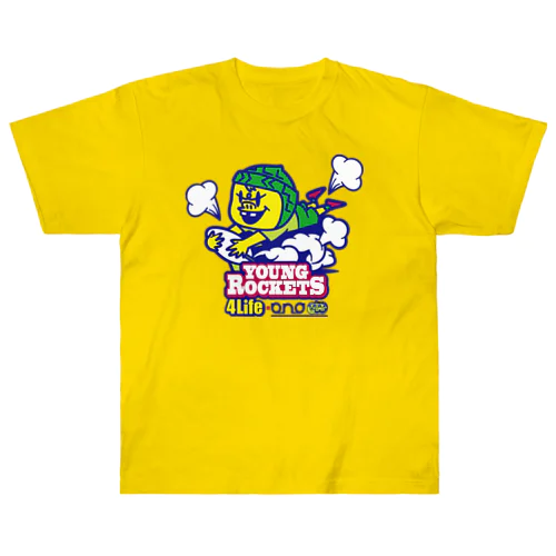 Young Rockets 4Life Heavyweight T-Shirt