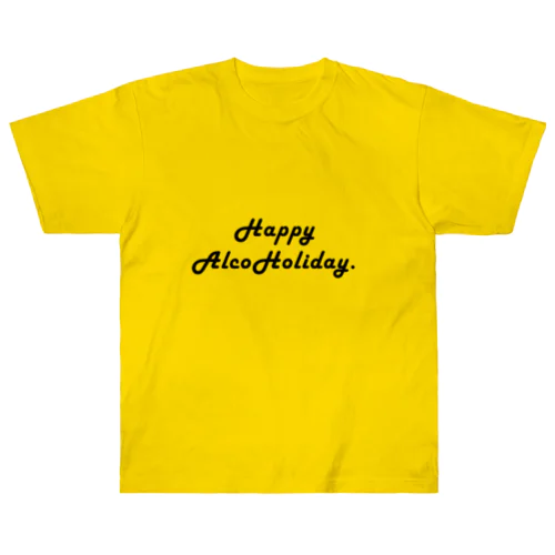 HappyAlcoholiday ヘビーウェイトTシャツ