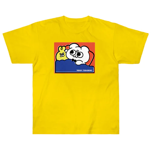 おやすみテディ轟 Heavyweight T-Shirt