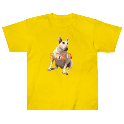 snzn_BullTerrier ヘビーウェイトTシャツ