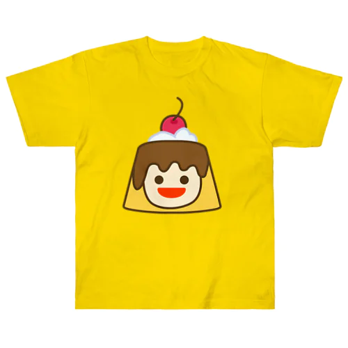 プリンっ子 ヘッド ヘビーウェイトTシャツ