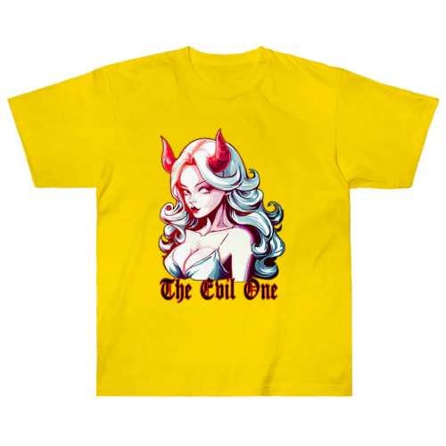 the Evil One　美しき悪魔 Heavyweight T-Shirt