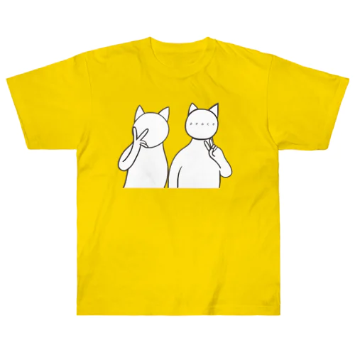 Peace！ Heavyweight T-Shirt