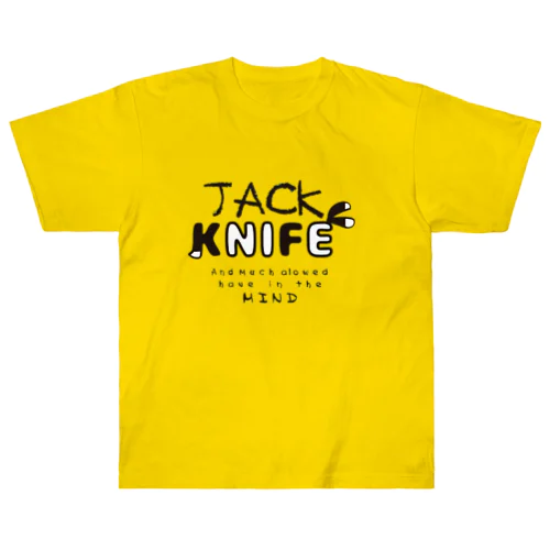 ジャックナイフロゴ ヘビーウェイトTシャツ