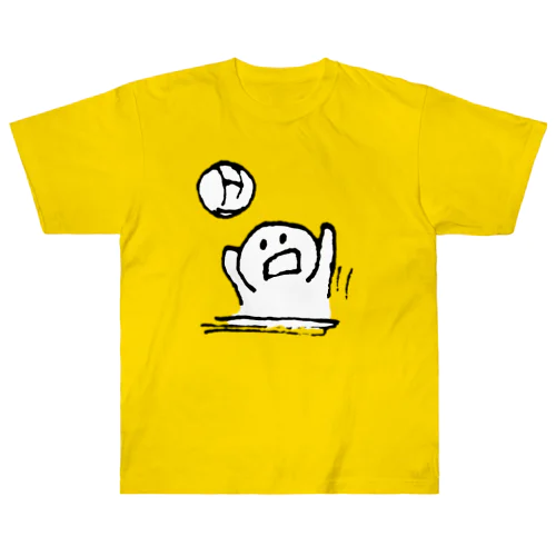 バレーボールくん Heavyweight T-Shirt