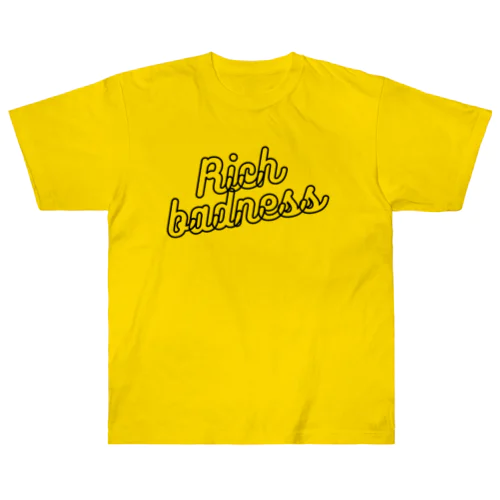 Rich badness　Tシャツ ヘビーウェイトTシャツ