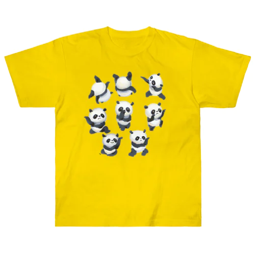 蛇拳のパンダちゃん Heavyweight T-Shirt