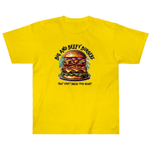 あなたを満足させるバーガーを! Heavyweight T-Shirt