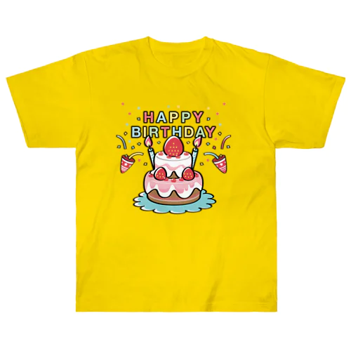 CT61HAPPY BRITHDAY  ヘビーウェイトTシャツ