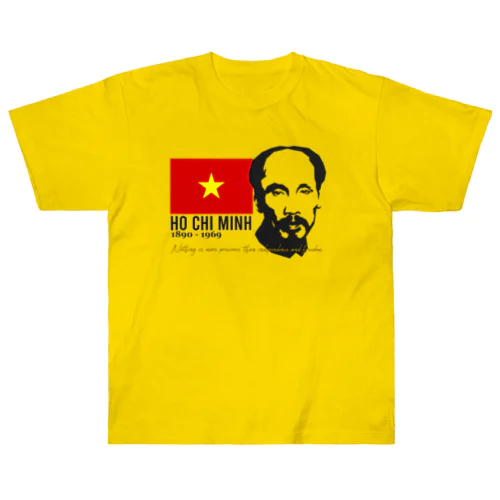 HO CHI MINH Heavyweight T-Shirt