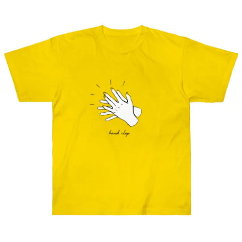 【色変化】hand clap ヘビーウェイトTシャツ