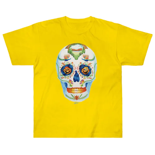 PAINT SKULL ヘビーウェイトTシャツ