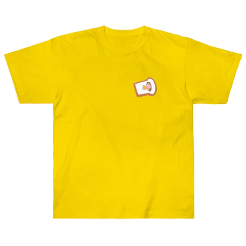 食パンでおひるね Heavyweight T-Shirt