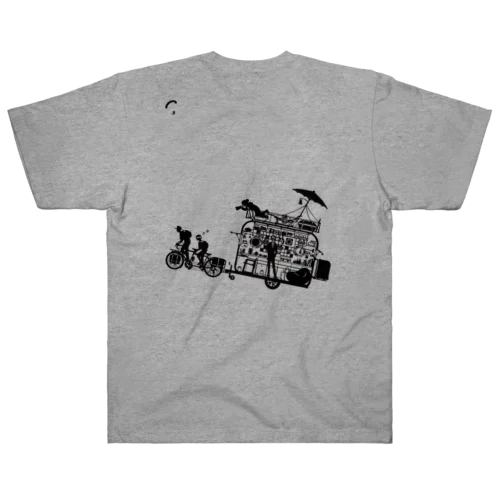 チャリ・デ・キャンプ Heavyweight T-Shirt