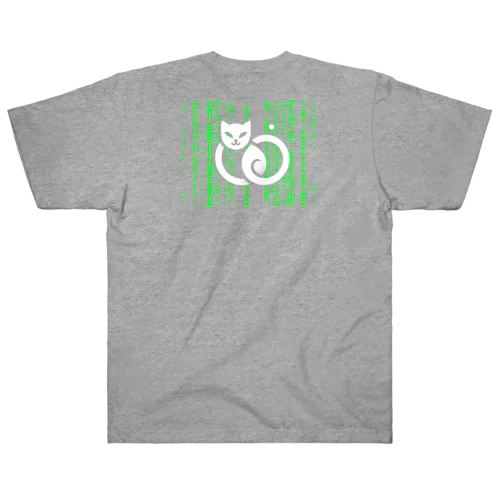 サーバー猫 Heavyweight T-Shirt