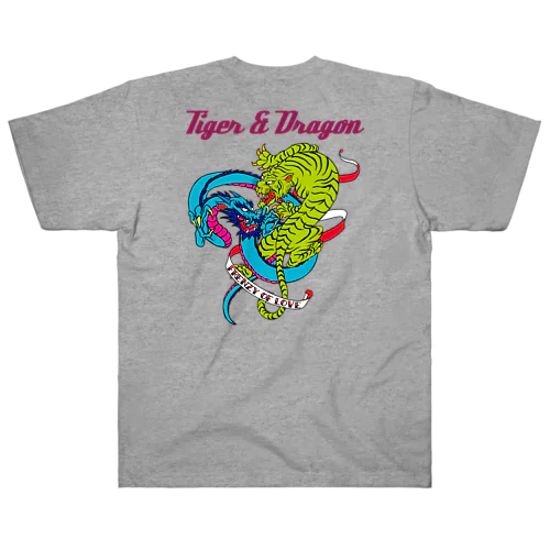 TIGER ＆ DRAGON ヘビーウェイトTシャツ