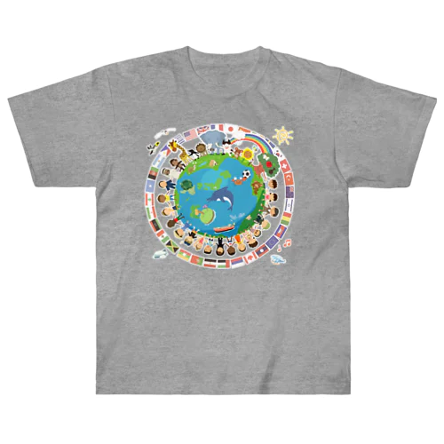 We are the world Heavyweight T-Shirt
