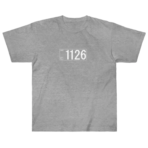 1126(ホワイト) Heavyweight T-Shirt