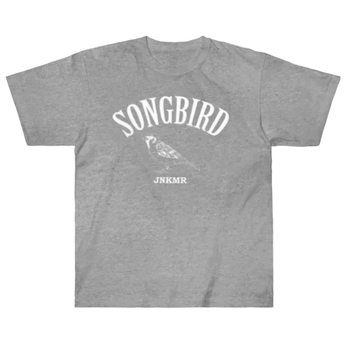 SONG BIRD　白文字 ヘビーウェイトTシャツ