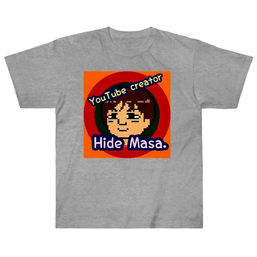 Hide Masa.公式 Heavyweight T-Shirt