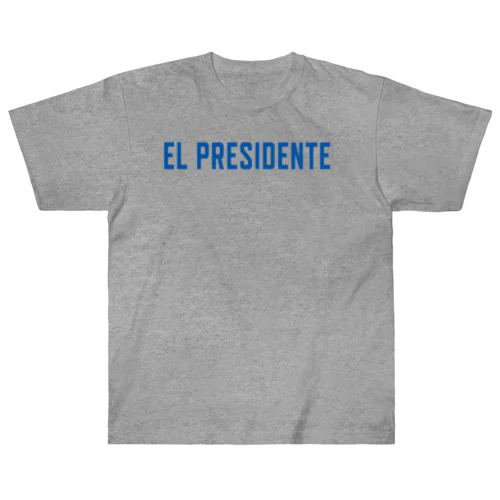 EL PRESIDENTE 【青文字】Tropico6 ヘビーウェイトTシャツ