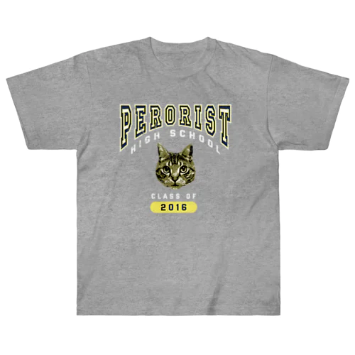 PERORISTカレッジロゴ Heavyweight T-Shirt