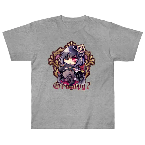 不機嫌と王冠とお猫さま - Ctype ヘビーウェイトTシャツ