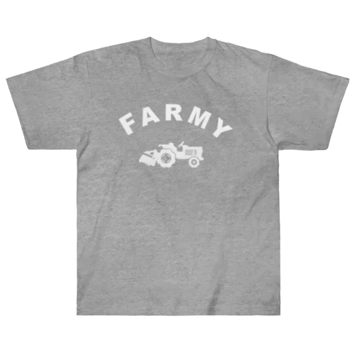 FRAMY　White Heavyweight T-Shirt