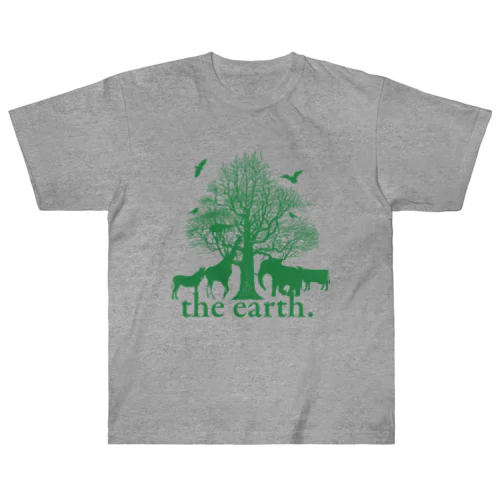 the earth. ヘビーウェイトTシャツ