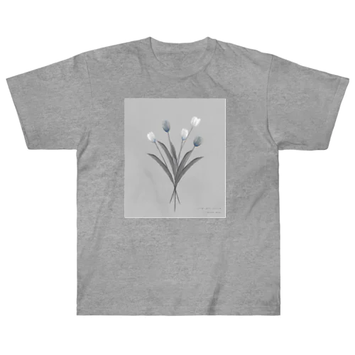 💐 Blue Gray . ヘビーウェイトTシャツ