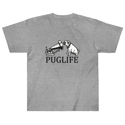 PUG LIFEグッズ ヘビーウェイトTシャツ