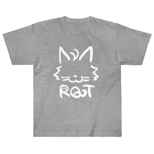 RQT（白） ヘビーウェイトTシャツ