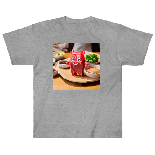 ぎゅうにくん Heavyweight T-Shirt