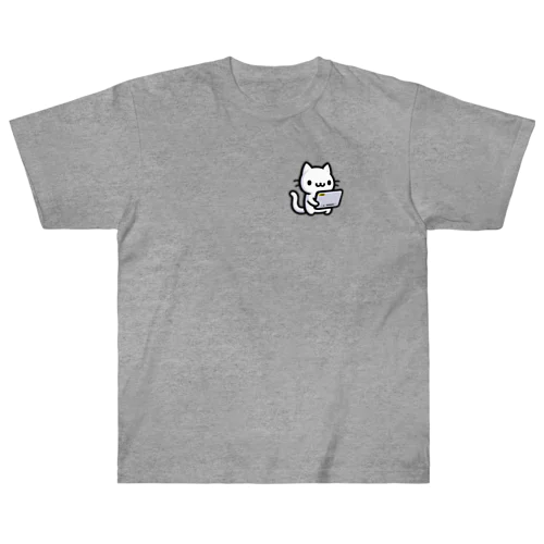 業務用端末猫 Heavyweight T-Shirt