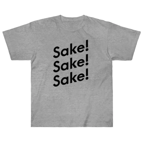 sake!sake!sake! ヘビーウェイトTシャツ