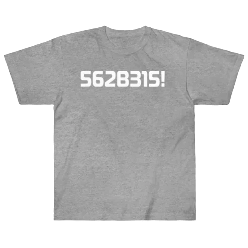 562B315! ホワイトロゴウェア Heavyweight T-Shirt