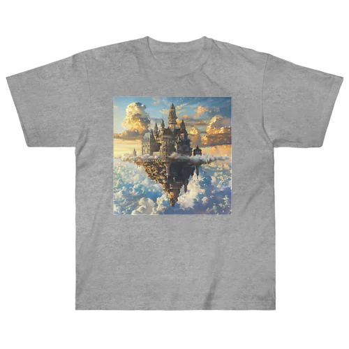 天空の城 ヘビーウェイトTシャツ