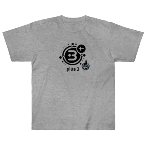 plus3 N ヘビーウェイトTシャツ