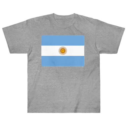 アルゼンチンの国旗 Heavyweight T-Shirt