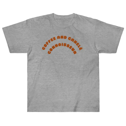 Coffee and Canelé Connoisseur Heavyweight T-Shirt