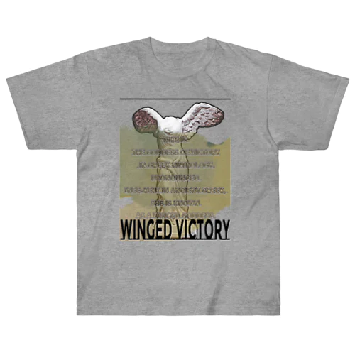 Winged Victory『サモトラケのニケ』 Heavyweight T-Shirt