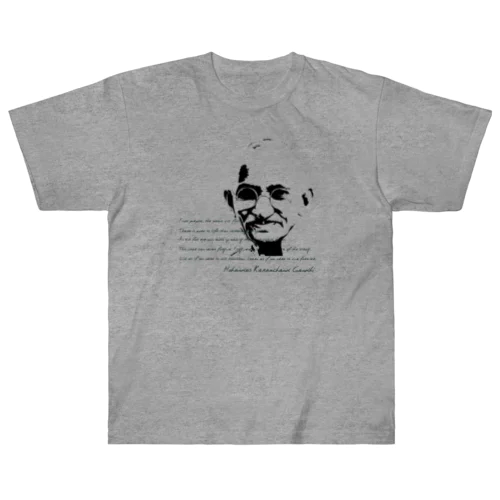 GANDHI Heavyweight T-Shirt